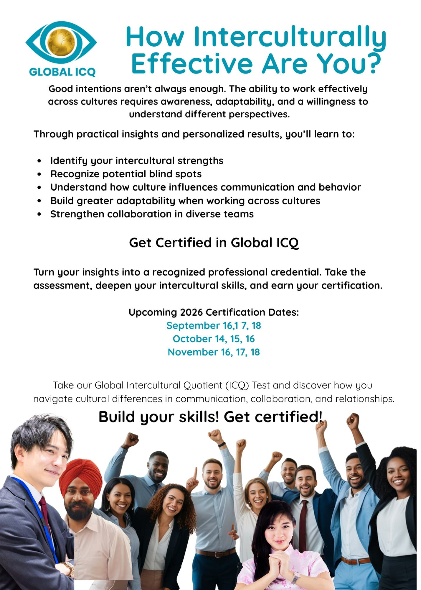How interculturally effective are you? — flyer, opens full size